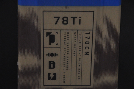 NARTY UŻYWANE K2 DISRUPTION 78TI + MXC 12 24/25 170 cm NRC979