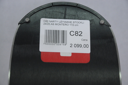 NARTY UŻYWANE STOCKLI MONTERO AS + Salomon Strive 11 24/25 172 cm NRC82