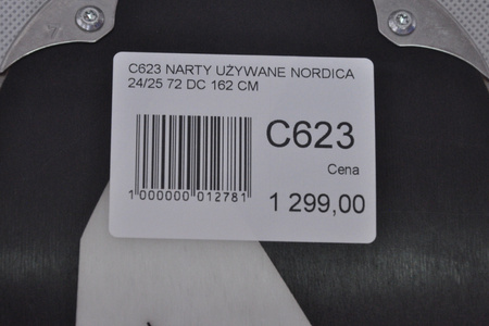 NARTY UŻYWANE NORDICA BELLE 72 DC 24/25 + TP2 11 162 cm NRC623
