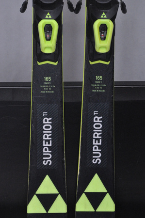 NARTY UŻYWANE FISCHER RC4 SUPERIOR TI 23/24 + Z11 165 cm NRC740