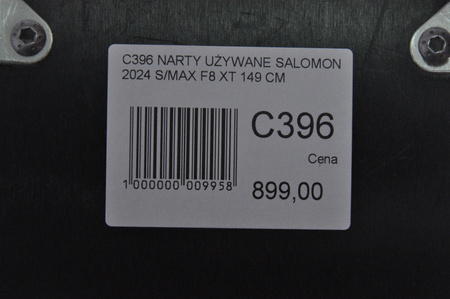 NARTY UŻYWANE SALOMON S/MAX F8 XT + M10 2024 149 cm NRC396