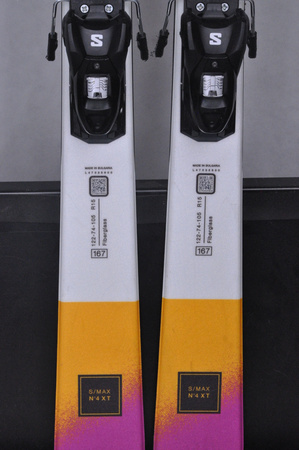 NARTY UŻYWANE SALOMON S/MAX N 4 XT + M10 23/24 167 cm NRC1018