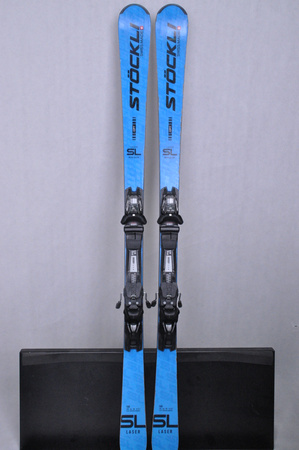 NARTY UŻYWANE STOCKLI LASER SL + MC11 24/25 160 cm NRC22