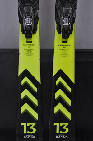 NARTY UŻYWANE VOLKL RACETIGER SC 23/24 + VMotion 12 165 cm NRC347