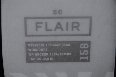 NARTY UŻYWANE VOLKL FLAIR SC 23/24 + Marker VMOTION 11 158 cm NRC297
