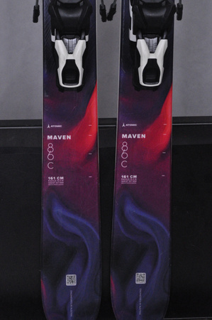 NARTY UŻYWANE ATOMIC MAVEN 86C + STRIVE 11 22/23 161 cm NRC579