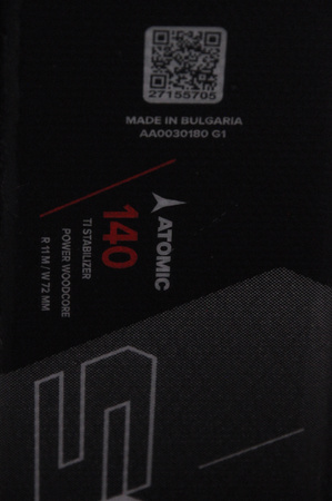 NARTY UŻYWANE ATOMIC REDSTER SC + M10 23/24 140 cm NRC457