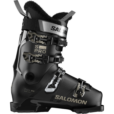 DAMSKIE BUTY NARCIARSKIE SALOMON S/PRO DELTA 80 GW Black / Lite Bronze Metallic 2026