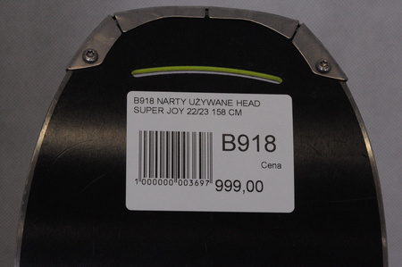 NARTY UŻYWANE HEAD SUPER JOY 22/23 + JOY 11 158 cm NRB918