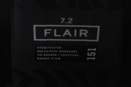 NARTY UŻYWANE VOLKL FLAIR 7.2 21/22 + FDT 10 151 cm NRC1160