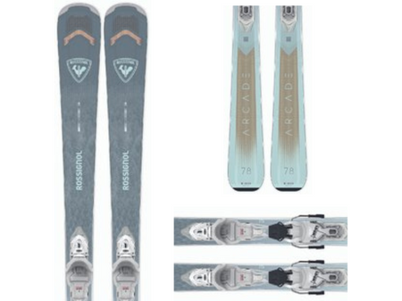 DAMSKIE NARTY ROSSIGNOL ARCADE 78 + XP10 2026