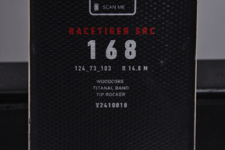 NARTY UŻYWANE VOLKL RACETIGER SRC + Motion 10 24/25 168 cm NRC222