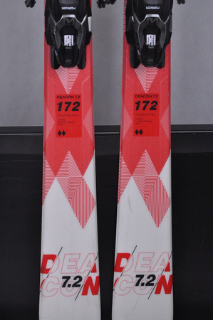 NARTY UŻYWANE VOLKL DEACON 7.2 + FTD 10 21/22 172 cm NRC1097