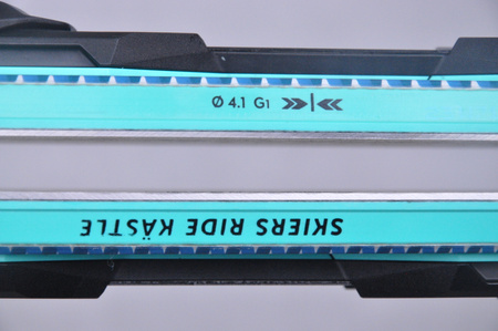 NARTY UŻYWANE KASTLE PX 81 + K11 23/24 172 cm NRC57