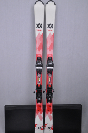 NARTY UŻYWANE VOLKL DEACON 7.2 + FTD 10 21/22 158 cm NRC1135
