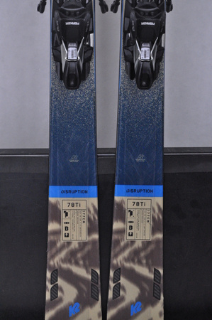 NARTY UŻYWANE K2 DISRUPTION 78TI + MXC 12 24/25 177 cm NRC976