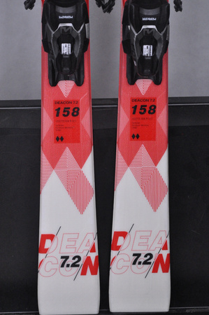NARTY UŻYWANE VOLKL DEACON 7.2 + FTD 10 21/22 158 cm NRC1123