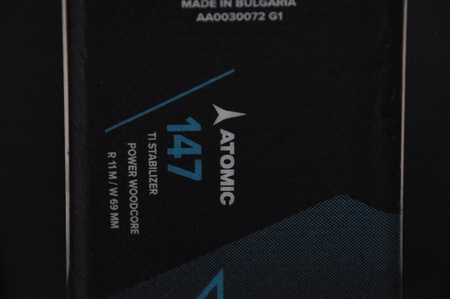 NARTY UŻYWANE ATOMIC REDSTER X5 + Atomic M10 GW 24/25 147 cm NRC307