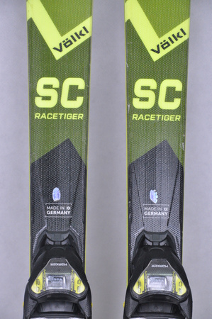 NARTY UŻYWANE VOLKL RACETIGER SC 24/25 + VMotion 12 172 cm NRC834