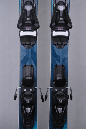 NARTY UŻYWANE STOCKLI MONTERO AS + Salomon Strive 11 24/25 166 cm NRC73