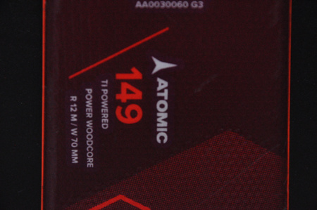 NARTY UŻYWANE ATOMIC REDSTER S8 + X12 GW 23/24 149 cm NRC141