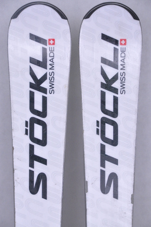 NARTY UŻYWANE STOCKLI LASER SC + MC11 24/25 149 cm NRC92