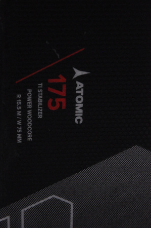 NARTY UŻYWANE ATOMIC REDSTER SC + M10 23/24 175 cm NRC493