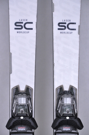 NARTY UŻYWANE STOCKLI LASER SC + MC11 24/25 163 cm NRC104