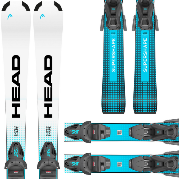 NARTY JUNIORSKIE HEAD SUPERSHAPE + JRS 7.5 GW 2025 | Narty Kraków