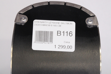 DAMSKIE NARTY UŻYWANE SALOMON S/MAX 8 + M10 23/24 165 cm NRB116