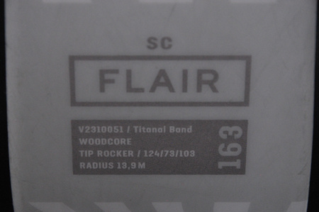 NARTY UŻYWANE VOLKL FLAIR SC 23/24 + Marker VMOTION 11 163 cm NRC146