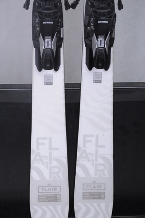 NARTY UŻYWANE VOLKL FLAIR SC 23/24 + Marker VMOTION 11 158 cm NRC293