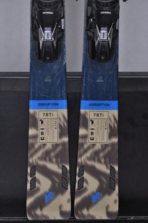 NARTY UŻYWANE K2 DISRUPTION 78TI + MXC 12 24/25 156 cm NRC990