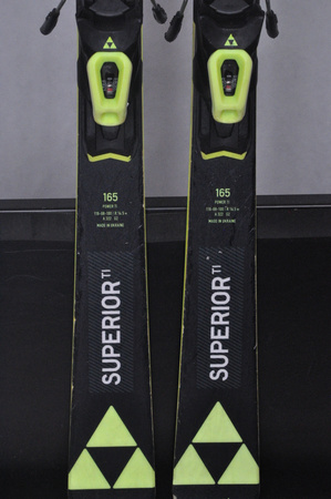 NARTY UŻYWANE FISCHER RC4 SUPERIOR TI 23/24 + Z11 165 cm NRC746