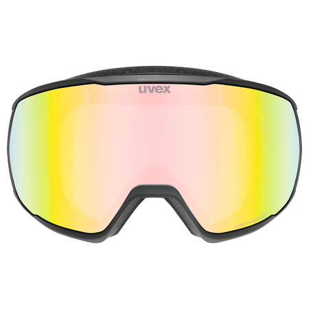 GOGLE UVEX VICTORIOUS V Black Matt / Vario Rainbow Mirror 2026