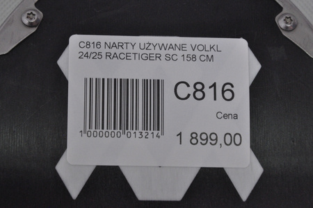 NARTY UŻYWANE VOLKL RACETIGER SC 24/25 + VMotion 12 158 cm NRC816