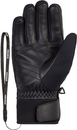 RĘKAWICE NARCIARSKIE ZIENER GANNO WS Black 2025