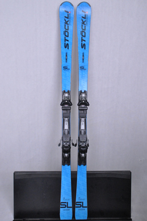 NARTY UŻYWANE STOCKLI LASER SL + MC11 24/25 170 cm NRC35