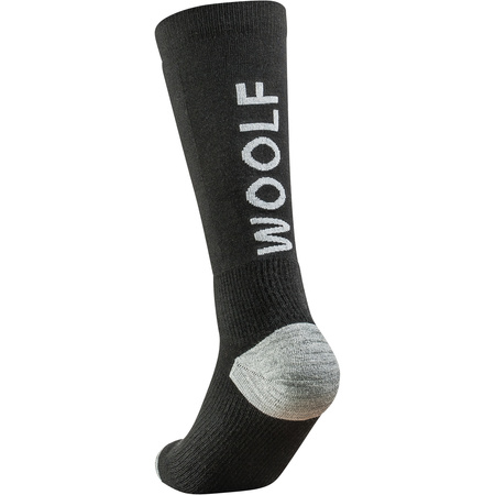 SKARPETY WOLF MERINO ULSAAK TECH Black