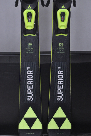 NARTY UŻYWANE FISCHER RC4 SUPERIOR TI 23/24 + Z11 170 cm NRC755