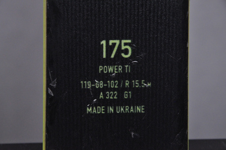 NARTY UŻYWANE FISCHER RC4 SUPERIOR TI 23/24 + Z11 175 cm NRC760