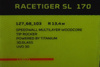 NARTY UŻYWANE VOLKL RACETIGER SL UVO + VMotion 12 19/20 170 cm NRC636