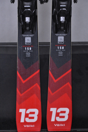 NARTY UŻYWANE VOLKL RACETIGER SRC + Motion 10 24/25 158 cm NRC207