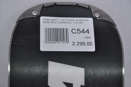 NARTY UŻYWANE NORDICA MULTIGARA DC + XCELL 14 24/25 175 cm NRC544