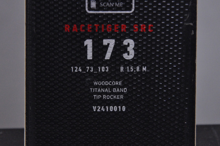 NARTY UŻYWANE VOLKL RACETIGER SRC + Motion 10 24/25 173 cm NRC230