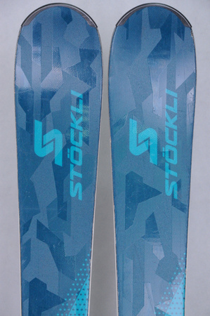 NARTY UŻYWANE STOCKLI MONTERO AS + Salomon Strive 11 24/25 160 cm NRC68