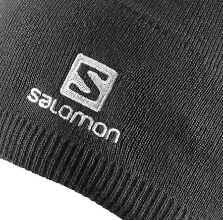 CZAPKA SALOMON 17/18 BEANIE Black