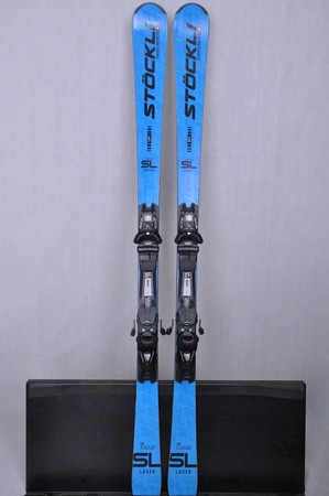 NARTY UŻYWANE STOCKLI LASER SL + MC11 24/25 160 cm NRC26