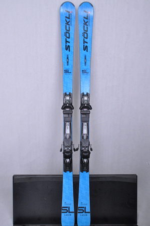 NARTY UŻYWANE STOCKLI LASER SL + MC11 24/25 165 cm NRC31