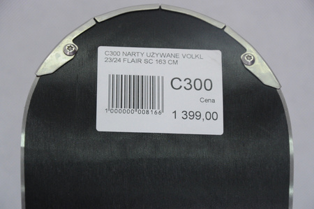NARTY UŻYWANE VOLKL FLAIR SC 23/24 + Marker VMOTION 11 163 cm NRC300